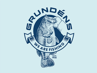 Bass Print bass fishing graphic design illustration largemouth tee tee shirt