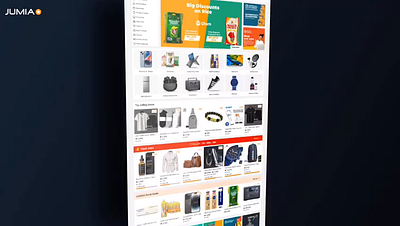 "Welcome to the vibrant world of Jumia. 3d animated logo branding business logo design graphic design illustration logo ui vector