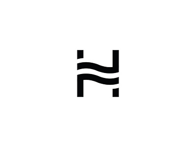 H Flow branding design graphic graphic design idea letter logo logo design logotype minimal simple