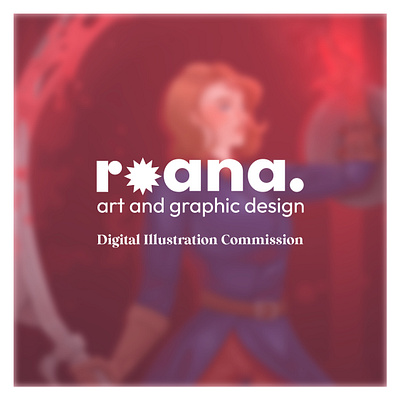 Isa Illustration Commission character design digital art illustration