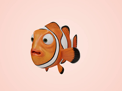 We love the "Clown" 3d clown fish 3d to buy clown clown fish matter motion series matter motions studio ocean series animals purchase 3d the best 3d work the best clown the sea life