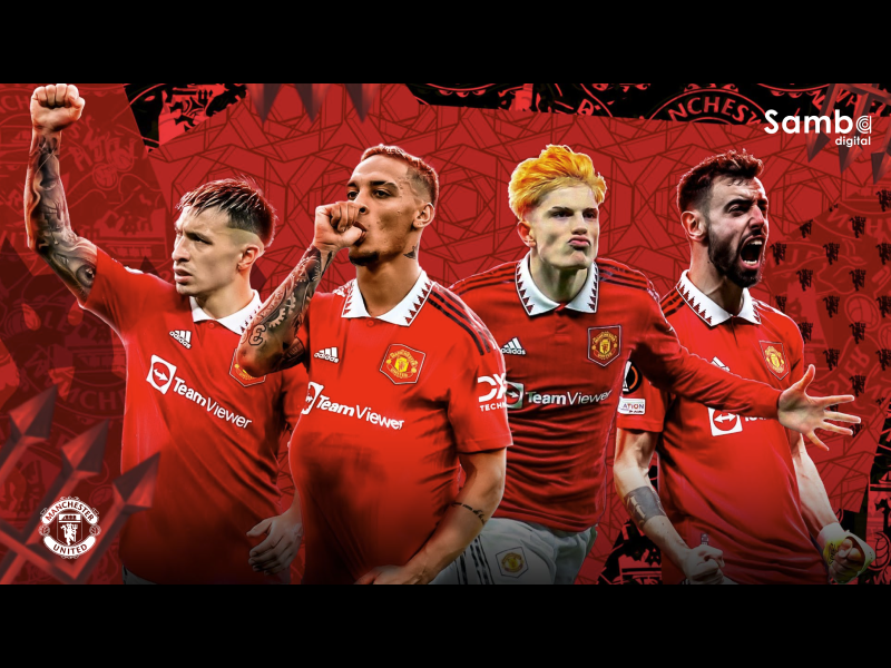 Manchester United top player composition by Nico Calvo on Dribbble