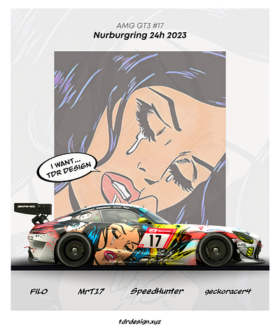 Nürburgring 24 Hour poster design graphic design illustration ui ux