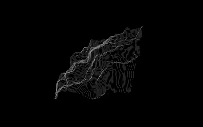 3D Interactive Wave pt.8 — coding an app abstract animation art concept illusion mesh motion graphics mountains moving nodes object peaks plane topography waves