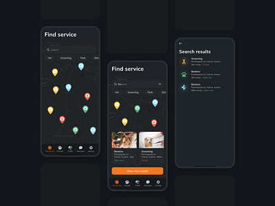 PetIQlous - Everything for your pet just a click away application design figma mobile ui