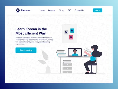 DailyUI Day 3 - Landing Page app appdesign dailychallenge dailyui design designer figma figmadesign landingpage productdesign ui uidesign uiux uiuxdesign uiuxdesigner web webdesign website