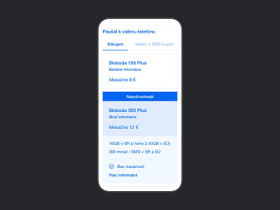 4ka — Purchase smartphones with your data subscription plan pt.4 data detail details dropdown info information iphone phone plan pricing subscription tab toggle web website wireframe wireframes
