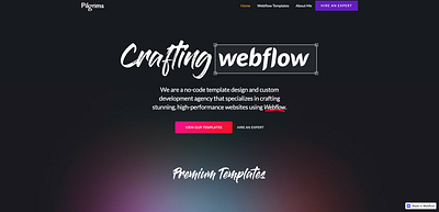 Pilgrims Flow - Webflow Agency no code webflow website