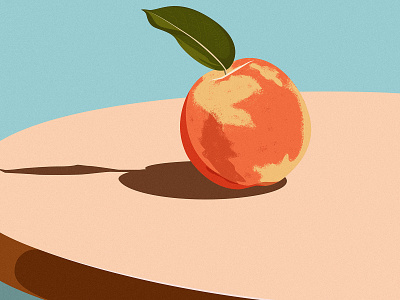 Peaches design fruit graphic design illustration peach vector