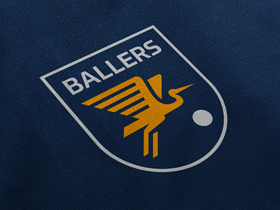 Ballers Sports Club visual identity badge badgedesign brand design brand identity brand identity design branding design football graphic design identity identity design logo logo design logo designer logomark minimal modern simple sports visual identity