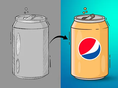 Soda can Vector with soda bubble art can illustration can vector design digital art graphic design illustration illustration art logo saurabh singh rajput shreyansh saurabh soda can icon soda can illustration soda can vector vector vector art