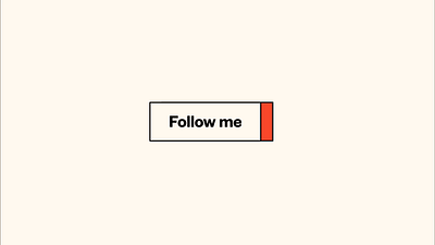 Follow me 🚀 animation bouncy design followme illustration motion graphics social media