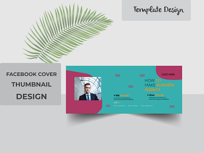 Business Facebook Cover Design abstract facebook cover