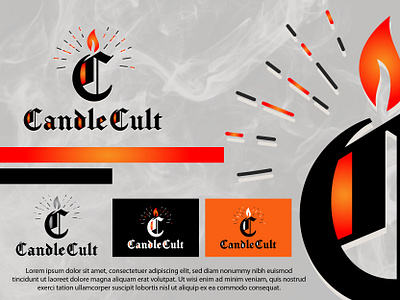 Candle Cult 3d animation branding design graphic design illustration logo logodesign motion graphics typography ui ux vector