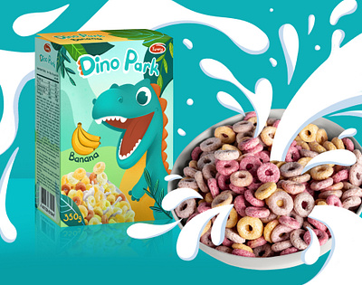 Cereal packaging for children packaging design