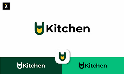 U Kitchen Logo Concept branding business logo company logo design graphic design logo logo design minimalist modern