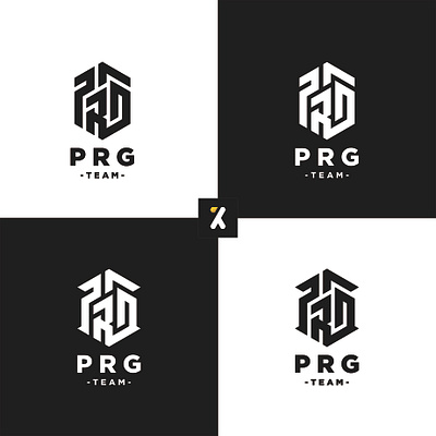 PRG Team Logo branding business logo company logo design graphic design logo logo design minimalist modern monogram logo