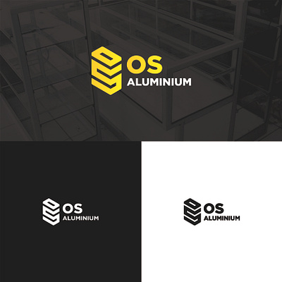 OS Aluminium Logo Concept branding business logo company logo design graphic design logo logo design minimalist modern monogram logo