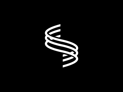Letter S + Strands / Rope brand branding identity illustration logo photoshop