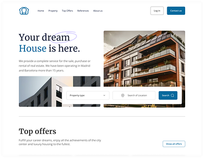 Real estate Website Landing page UI design figma house rent website house selling website landing page landing page ui real estate real estate landing page real estate ui real estate website rental website ui trendingdesign typography ui ui and ux ui design ux website ui