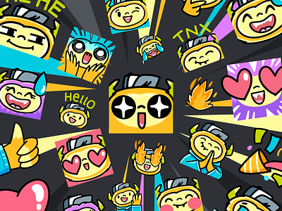 Discord Emoji | Superdao cartoon character cute development discord doodle emoji emoticons emotions mascot messager stickers