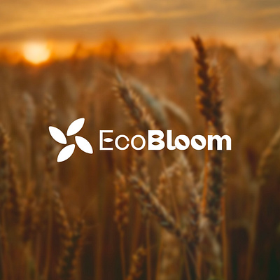 EcoBloom brand brand design brand identity branding design design inspo designer graphic design illustrator inspiration logo logo designer