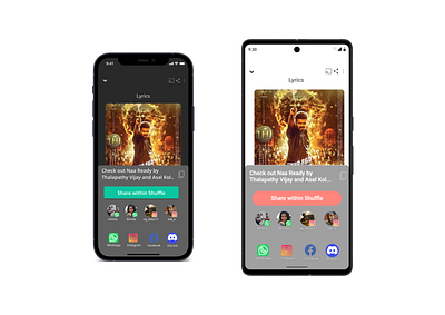 Music App - iOS & Android Music Player screen android androidapp androiddesign app branding design designer figma ios iosapp iosdesign mobile mobileapp music musicapp musicplayer ui uiux ux uxui