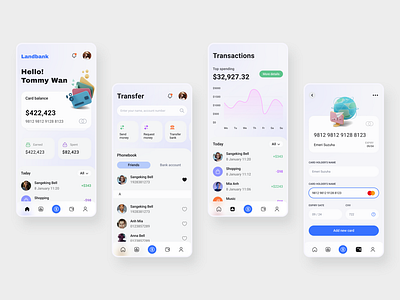 Landbank App Design app design ui ux