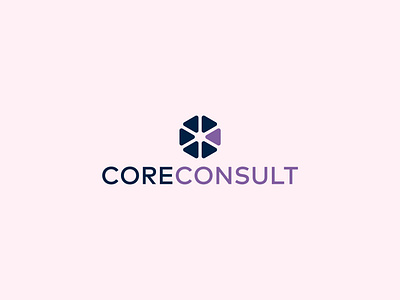 Abstract 'C' formed within a hexagon shape abstract c icon brand identity branding business consultancy consulting logo coreconsalt creative logo design dynamic logo graphic design hexagon logo logo logo design minimal logo modern logo
