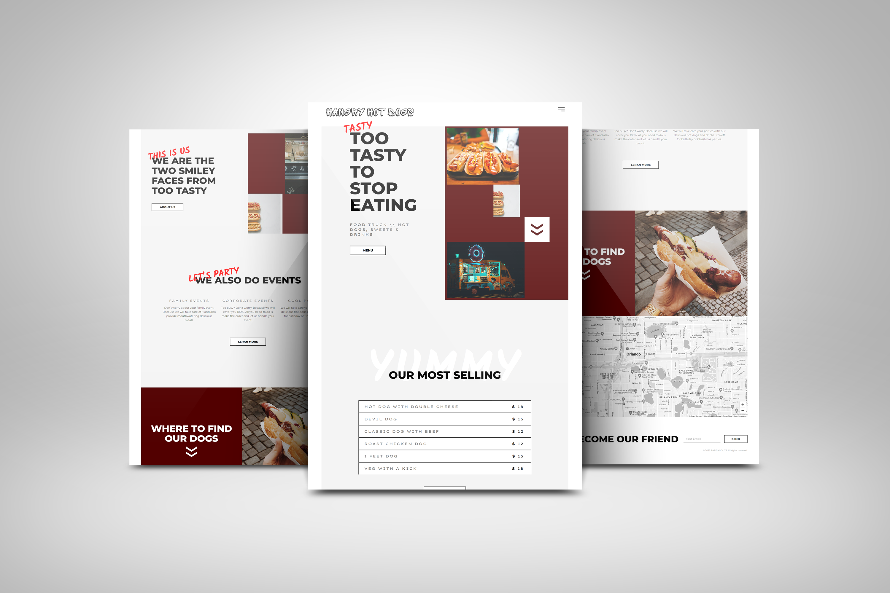 Food Truck Business Complete Web Design adsense branding business web design complete web design design design ideas design website elementor elementor pro food delivery website food truck web design graphic design ui web design web developer website developer hire wordpress design wordpress developer wrdpress