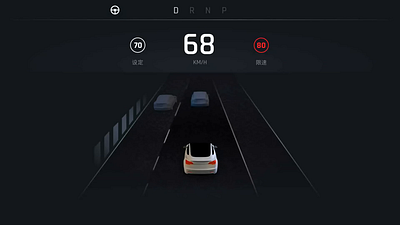 HMI Design Work By 2018 autonomous car autopilot car design hmi ui uidesign ux