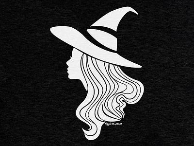 Witchy Babe Cameo | Black Tee apparel designer beautiful witch black t shirt design brand design brand illustration brand illustrator fairytale witch glam goth glam witch gothic apparel gothic clothing halloween accessories halloween apparel halloween decor halloween outfit halloween witch pumpkin patch outfit t shirt designer whimsigoth wicked witch