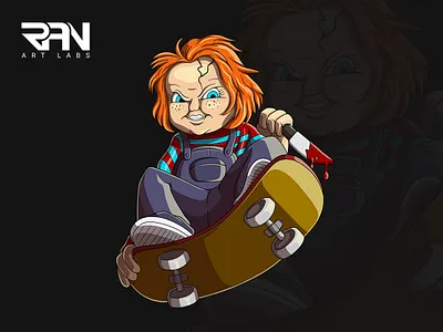 T-shirt design illustration in cartoon style for merchandise art cartoon character cartoon style design illustration mascot tshirt