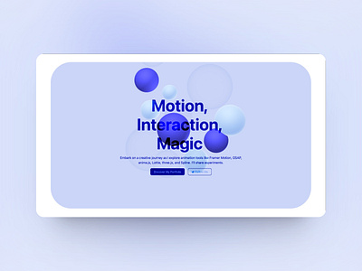 Animation experiments 3d animation motion graphics ui