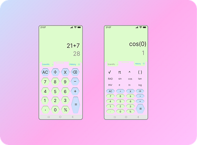 Calculator Interface #DailyUI #004