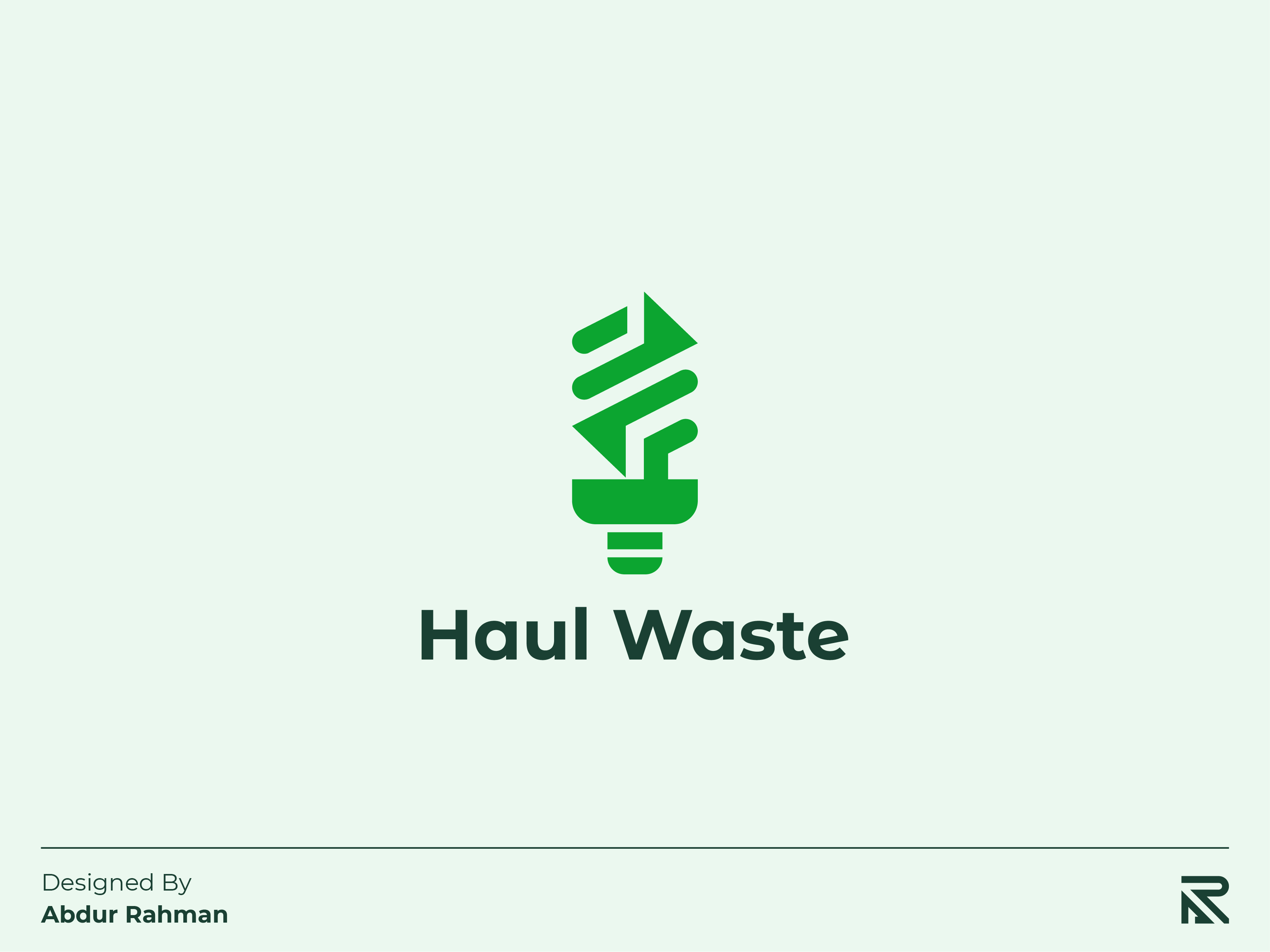 Haul Waste Nature Recycling Logo circulareconomy climatechangeawareness consciousconsumption creativelogo designforchange designforgood ecoconscious ecofriendlydesign environmentalimpact greencompany haulwastelogo naturalrecyclinglogo natureinspired recyclingrevolution retrodesign sustainablegoods sustainablesolutions vintagelogo wastemanagement wastereduction