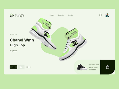 King's Shoe Web design adobe xd creative process. creativeprocess design e commerce figma graphic design motion graphics shoe ui userexperience