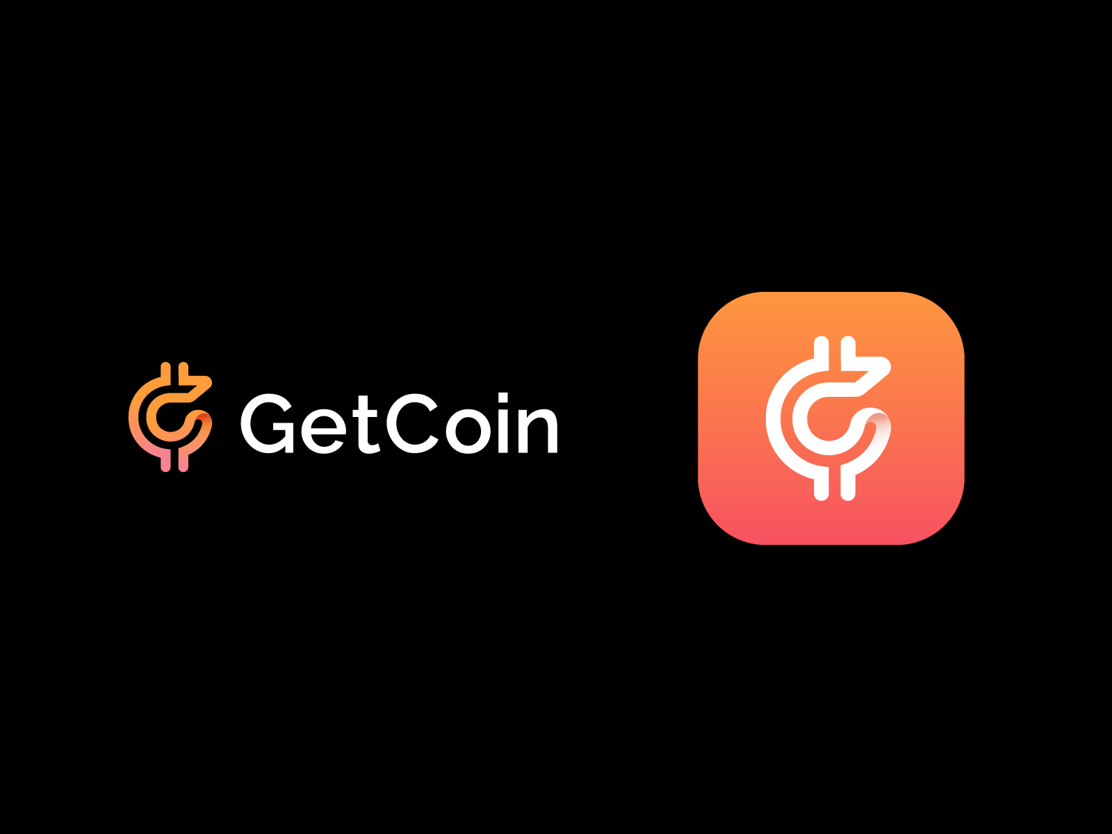 getcoin crypto logo, branding design, logos, icon, logo design by Masum ...