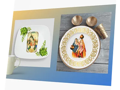 Premium Dinner set Design branding dinner set food glass graphic design plates product ui ux