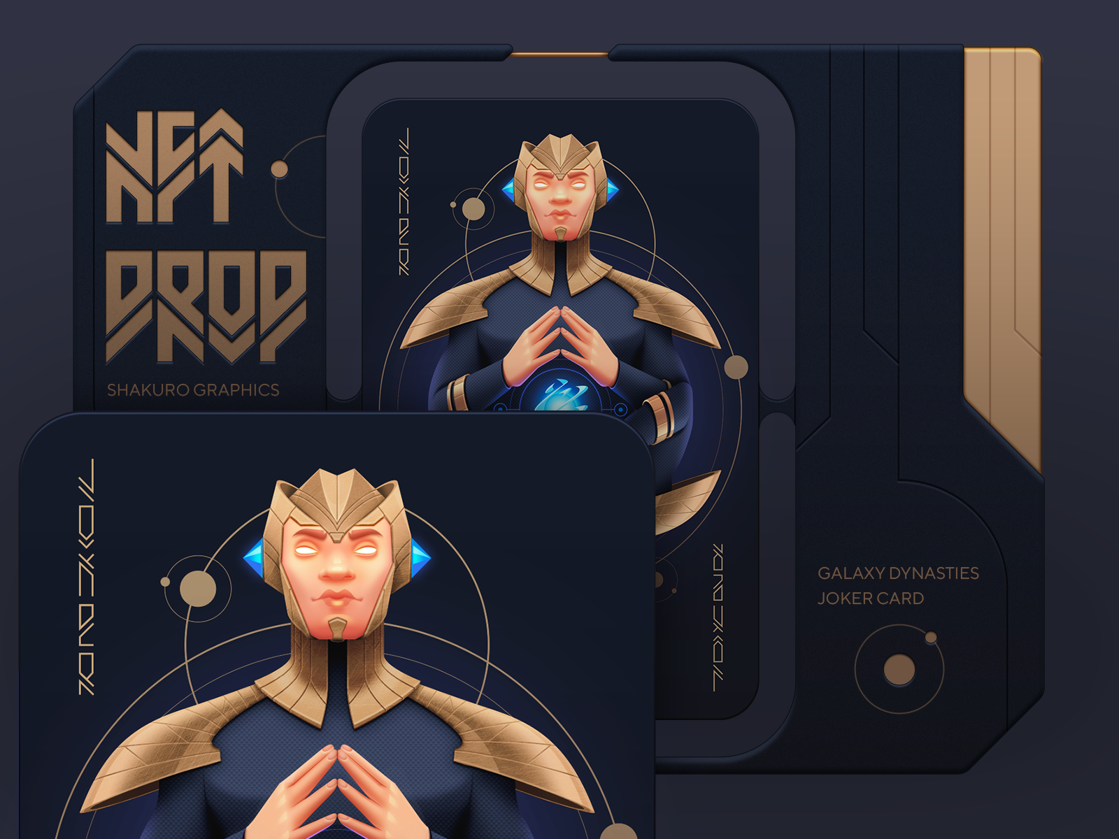 Example of Gaming / Nft Cards Illustration