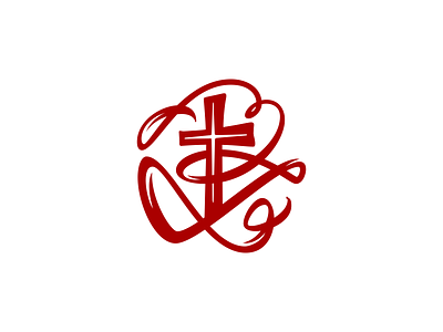Orthodox Christian culture calligraphy christianity church crest faith god illustration logo logotype minimalism