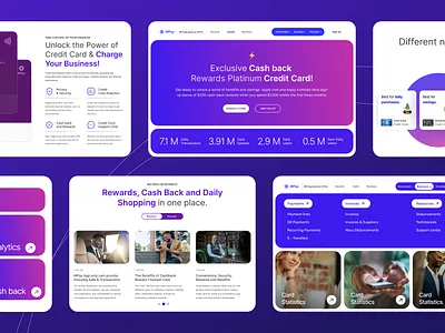 Website for fintech start up animation branding concept credit card dashboard design financial fintech interface minimal mobile app payment product design ui ux web web site website