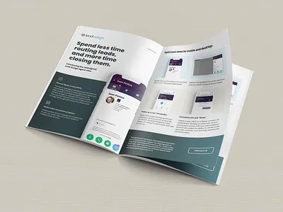 Canva Business Profile Design business profile canva lead magnet modern professional design recreate pdf