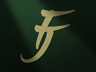 F&J Logo Design 3d branding graphic design logo motion graphics