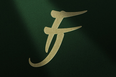 F&J Logo Design 3d branding graphic design logo motion graphics