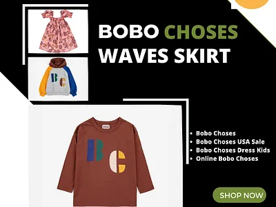 Bobo Choses Waves Skirt