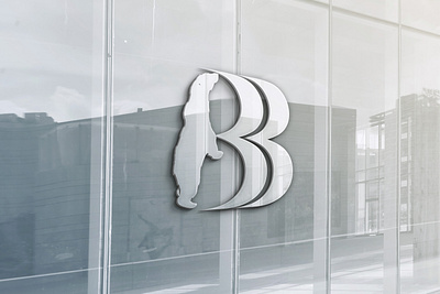3D Bear&B Logo Design 3d branding graphic design logo motion graphics