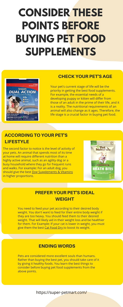 Consider these points before buying pet food supplements pet care pet foods pet products pet store pet supplies
