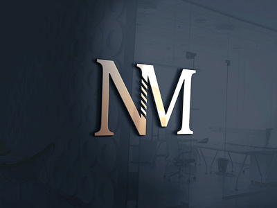 N&M 3D Logo Design 3d animation branding design graphic design illustration logo motion graphics ui vector