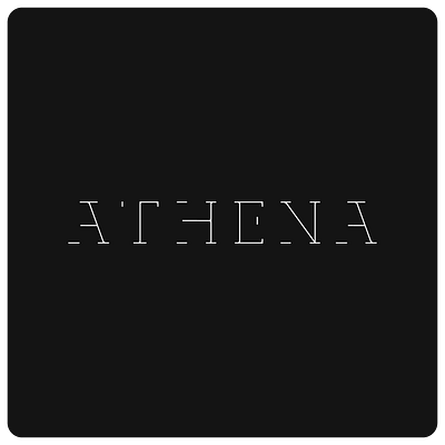ATHENA - Logo branding client work concept creative digital art flat design graphic design identity illustration logo logo design logo inspiration mark minimalism vector